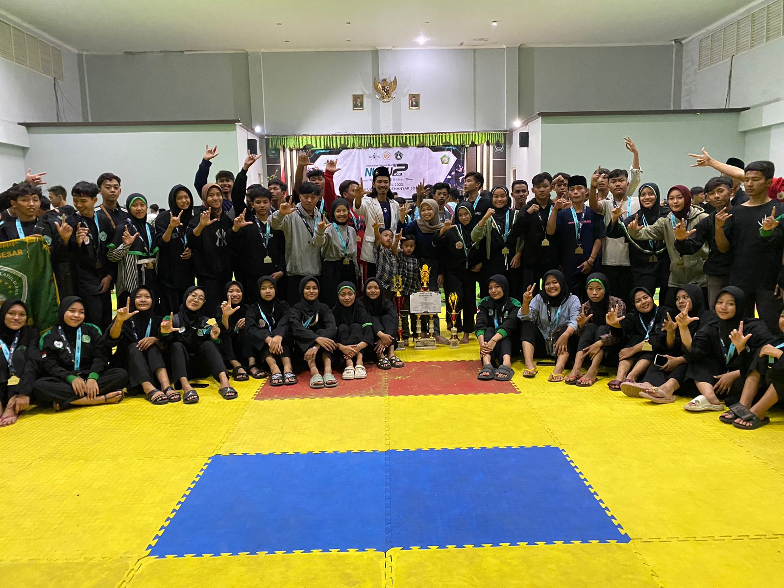 Sukses Cetak Atlet Daerah, Pagar Nusa Lamongan Raih Juara Umum di Kejuaraan NU Cup 2 Se-Jawa Timur