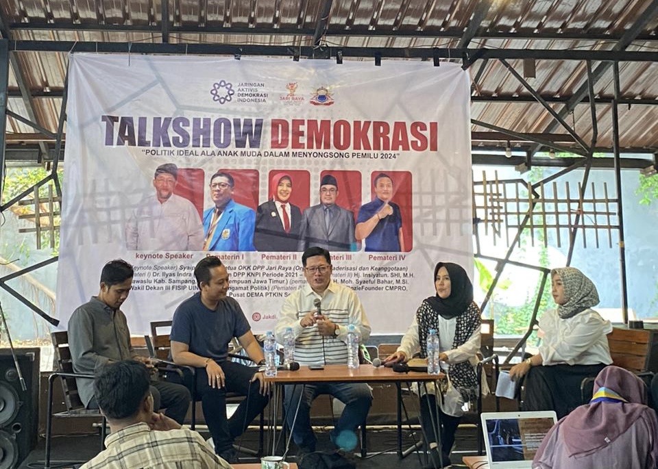 Gandeng JAKDI, KOPRI UINSA Gelar Talkshow Demokrasi