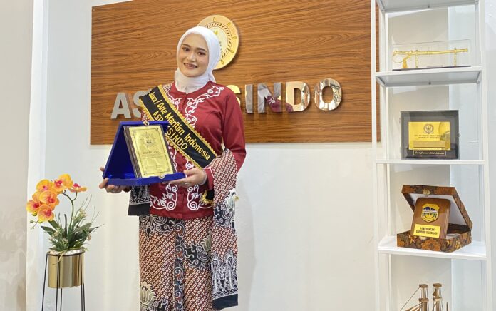 Harum Rizky Amalia, Juara 1 Duta Maritim Indonesia 2023.