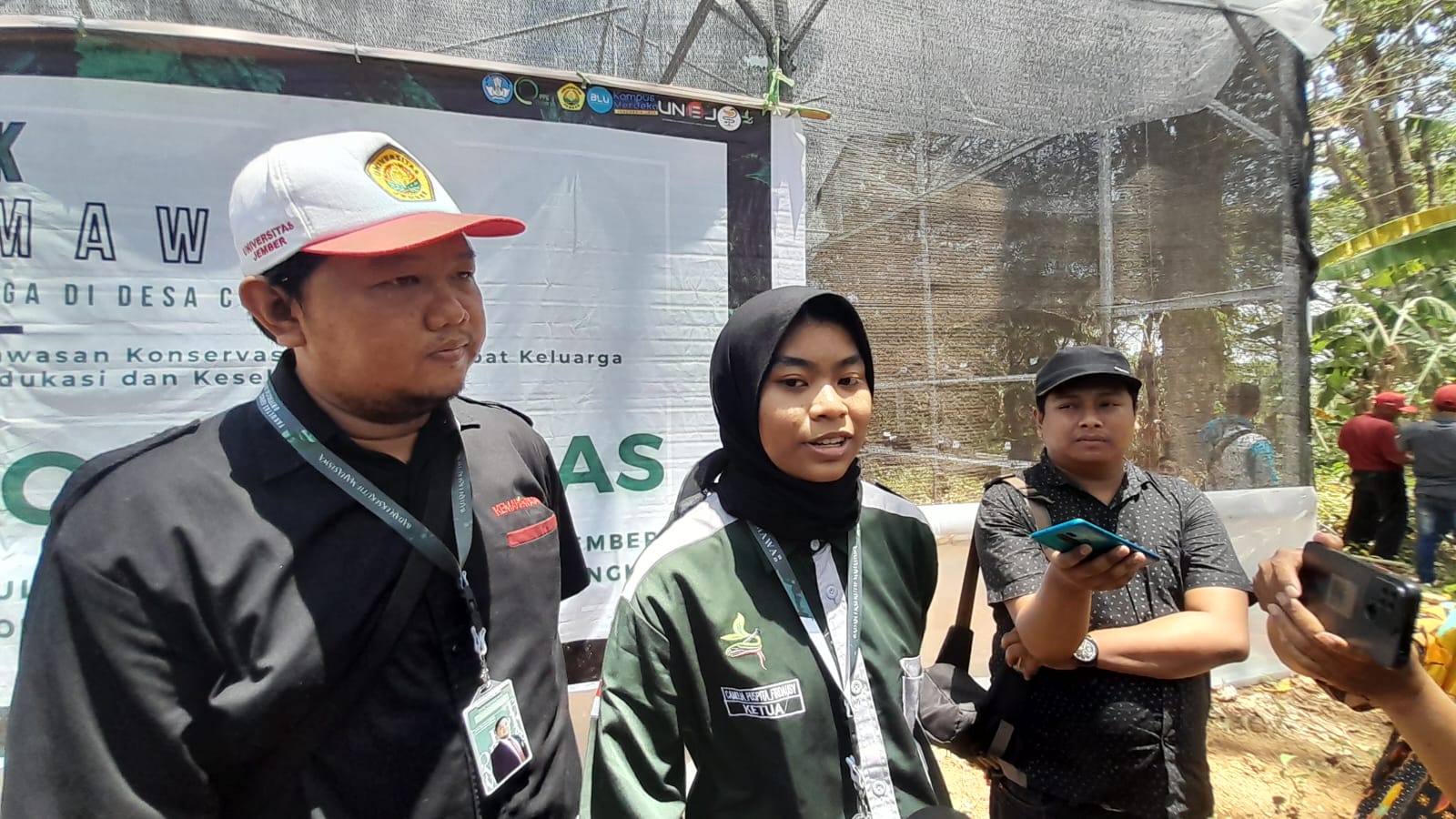 PPK Ormawa Universitas Jember Resmikan Rumah TOGA di Desa Curahnongko 