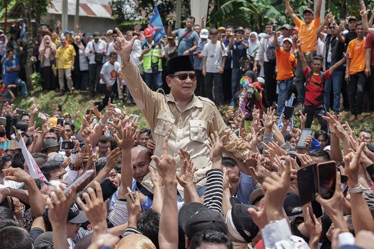 Survie LSI: Prabowo Unggul dari Ganjar dan Anies