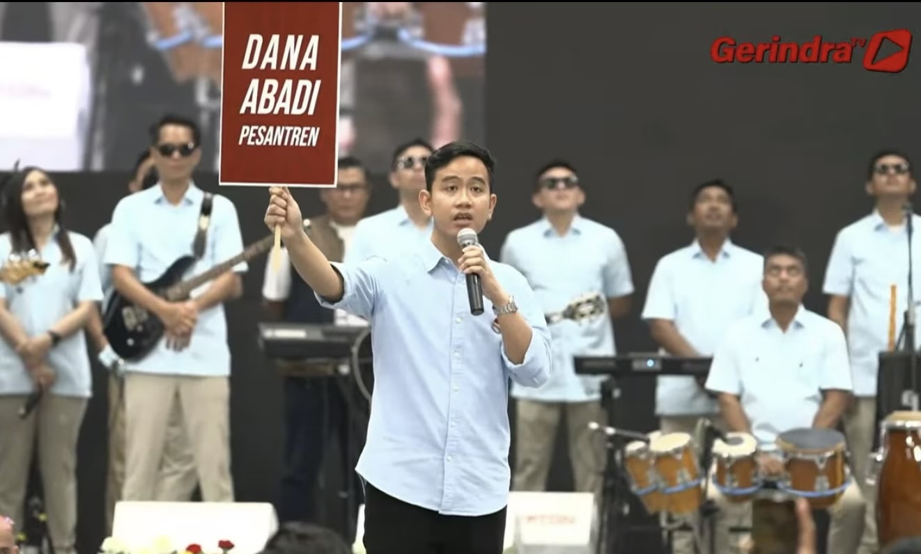 Gibran: Dana Abadi Pesantren