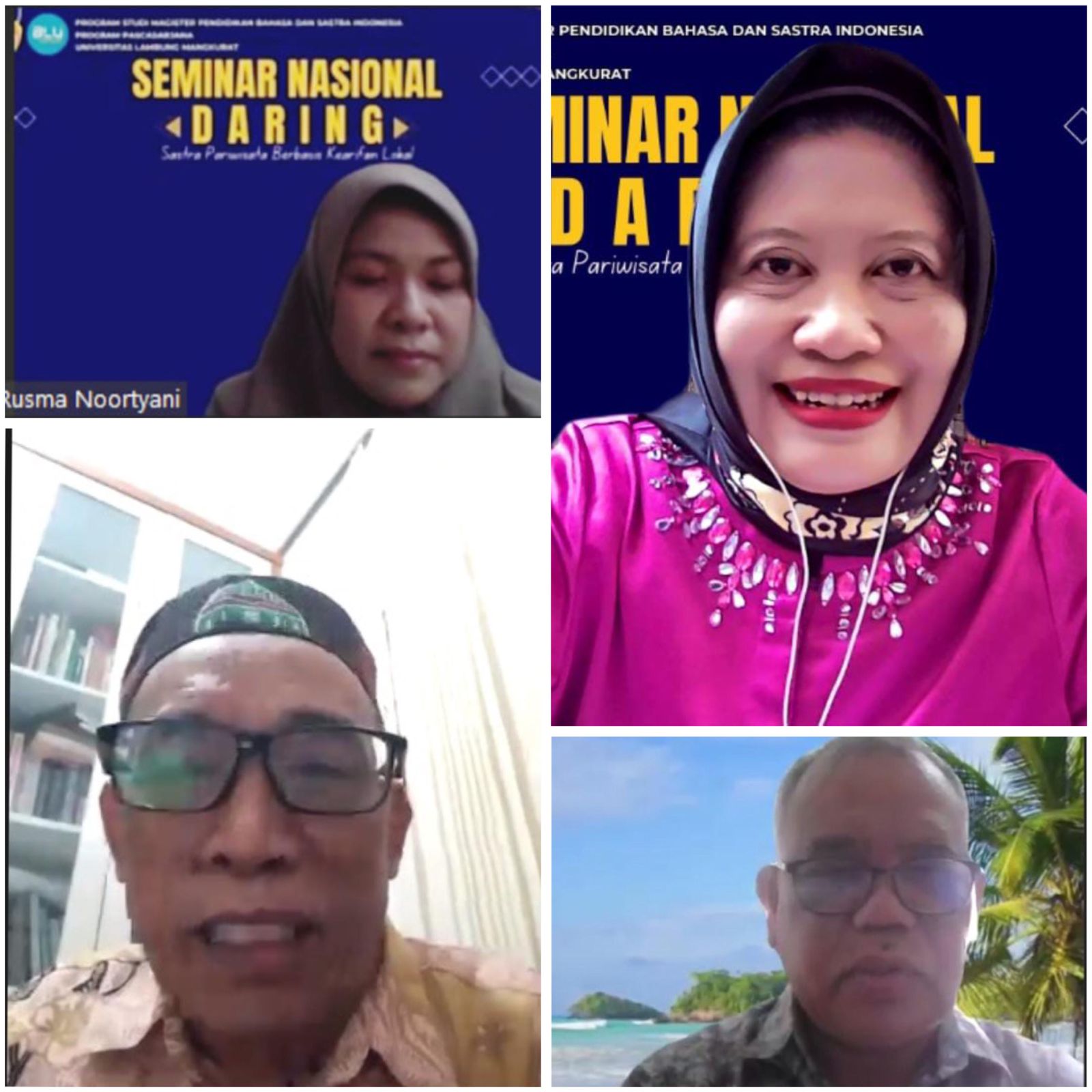 Prodi Magister Pendidikan Bahasa dan Sastra Indonesia Universitas Lambung Mangkurat Usai Gelar Seminar Sastra Pariwisata Berbasis Kearifan Lokal