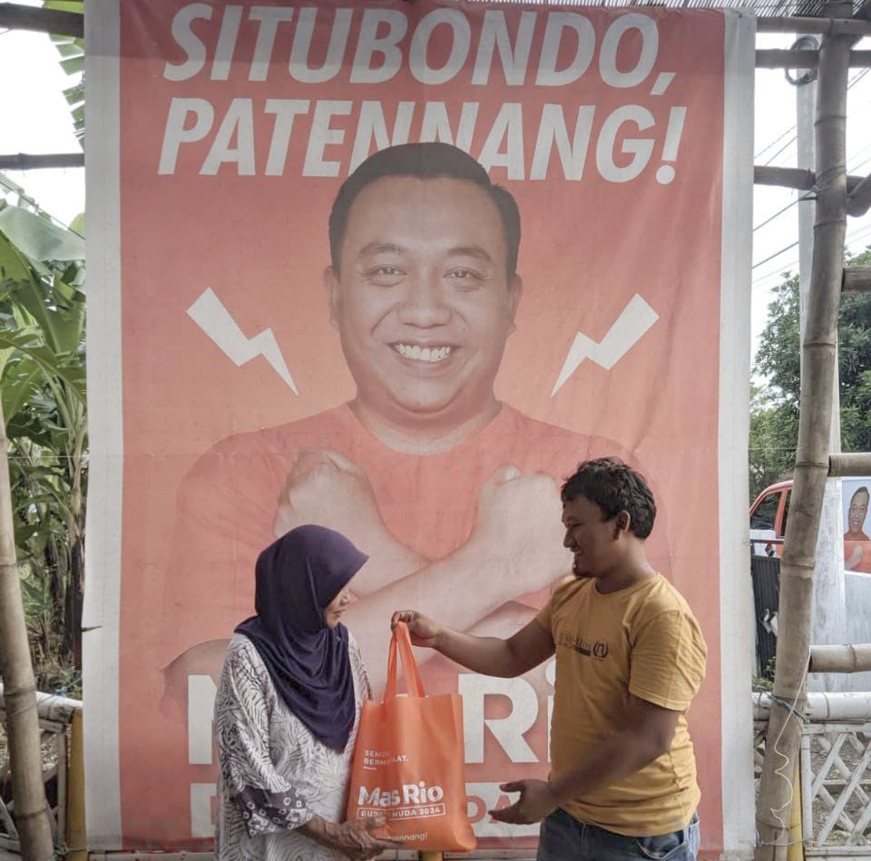 Ultah Traktir Sembako, Mas Rio: Tak Ada Kebahagiaan yang Nyata Jika Tidak Dibagi