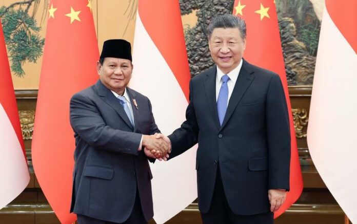 Xi Jinping Gelar Pembicaraan dengan Prabowo Subianto di Beijing