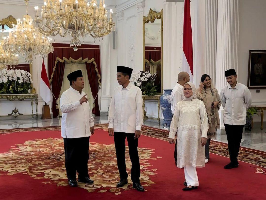 Hari Kedua Lebaran, Prabowo Temui Jokowi di Istana Negara