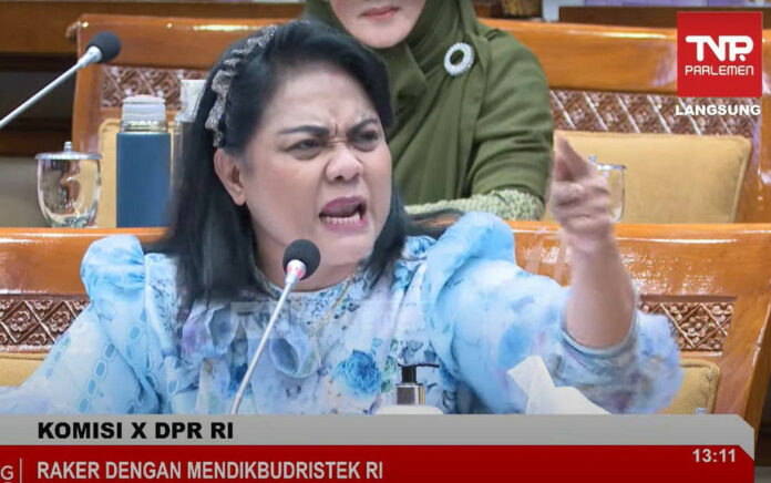 Anggota DPR RI Marah hingga Gebrak Meja dalam Rapat Minta KPK Periksa Mendikbud Nadiem