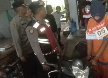 Maling di Lumajang Berhasil Diringkus Polisi Hingga Pincang Usai Curi Motor Lansia