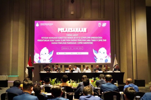 KPU Jatim Lakukan Hitung Suara Ulang untuk Ratusan TPS di Jember dan Pamekasan