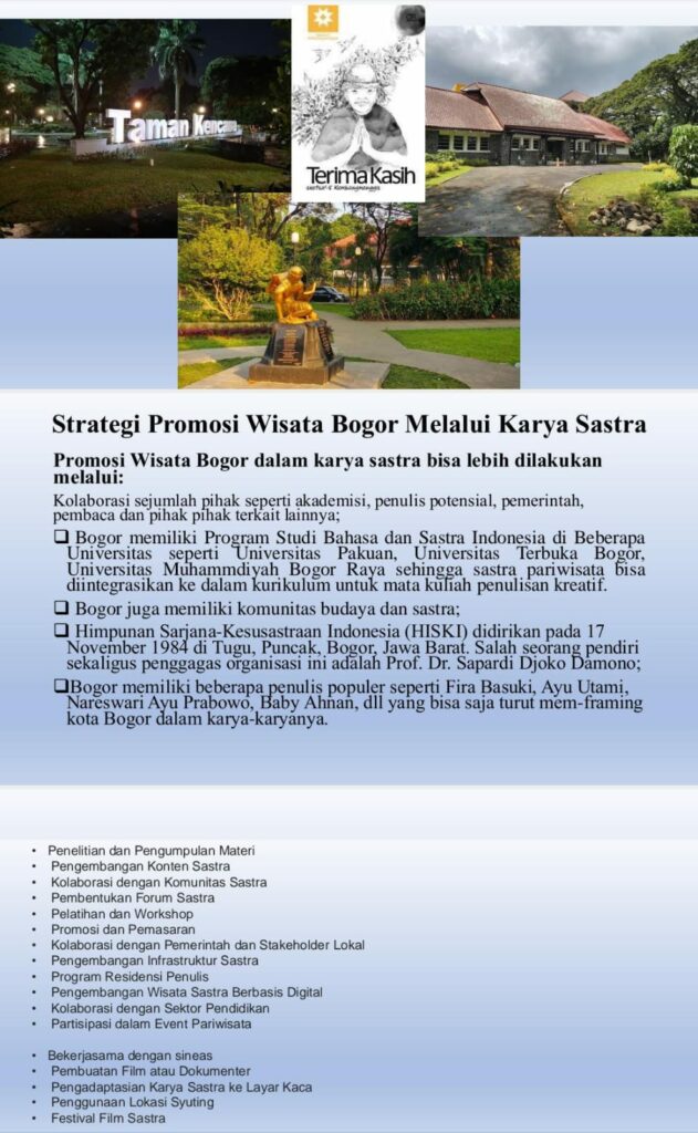 Hiski Gelar Tukar Tutur Sastra Keenam Bicarakan Sastra Lokal, Pariwisata, Hingga Global