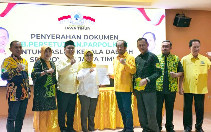 Mak Rini-Mas Ghoni Terima B1-KWK Partai Golkar