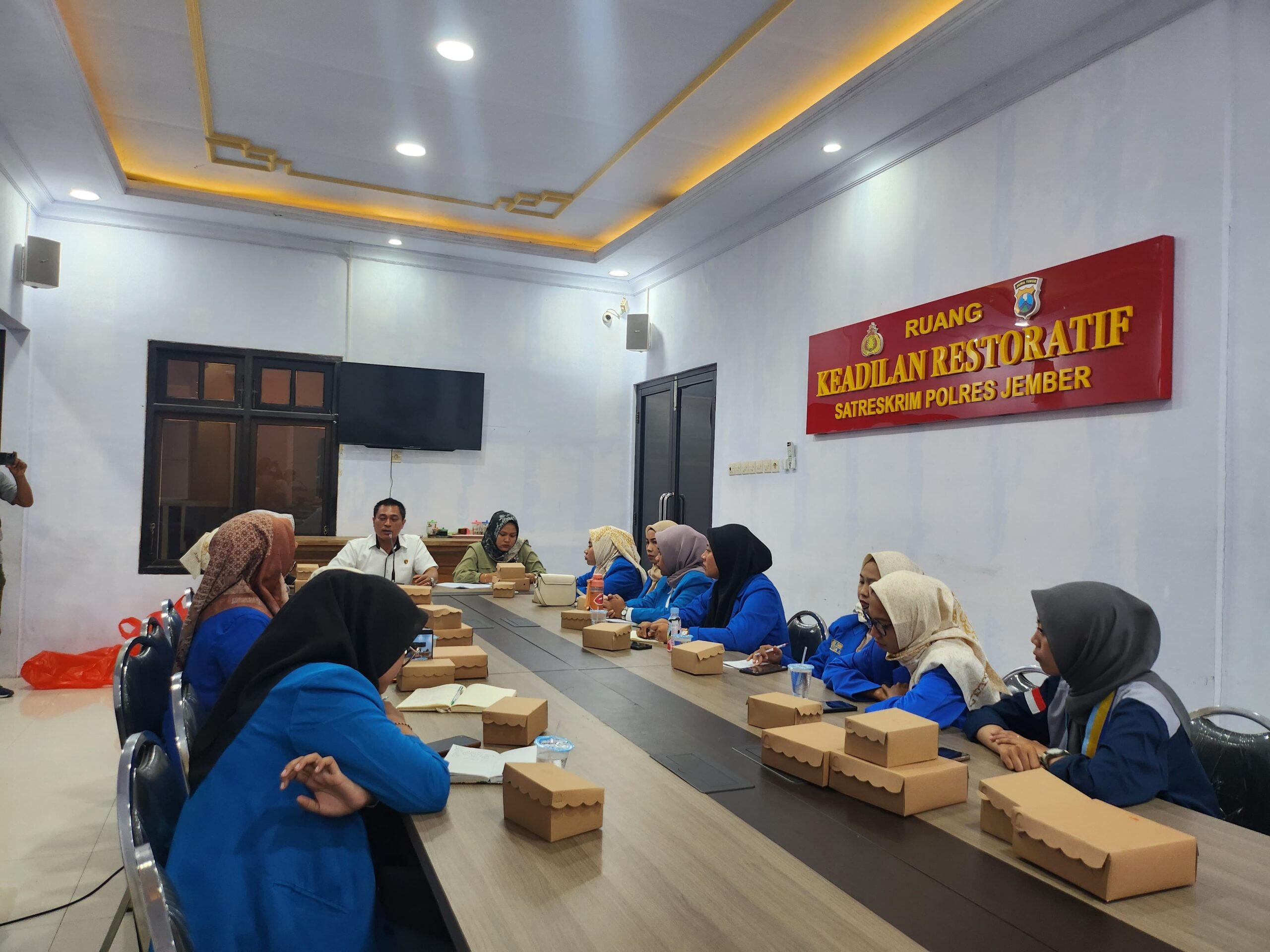 PMII Putri Gelar Audiensi dengan Unit PPA Polres Jember Bahas Angka Kekerasan terhadap Anak dan Perempuan