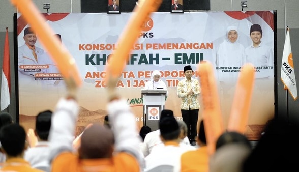 PKS Jatim Kerahkan Ratusan Kadernya di Zona 3 Untuk Mendukung Kemenangan Khofifah-Emil