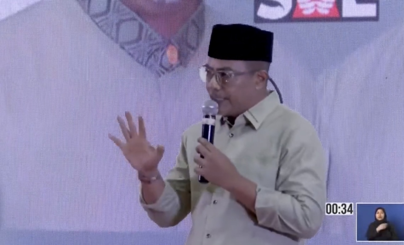 Gus Haris Soroti Pentingnya Covered Area Tenaga Pengajar dan Lembaga Non-Formal di Debat Perdana Pilbup