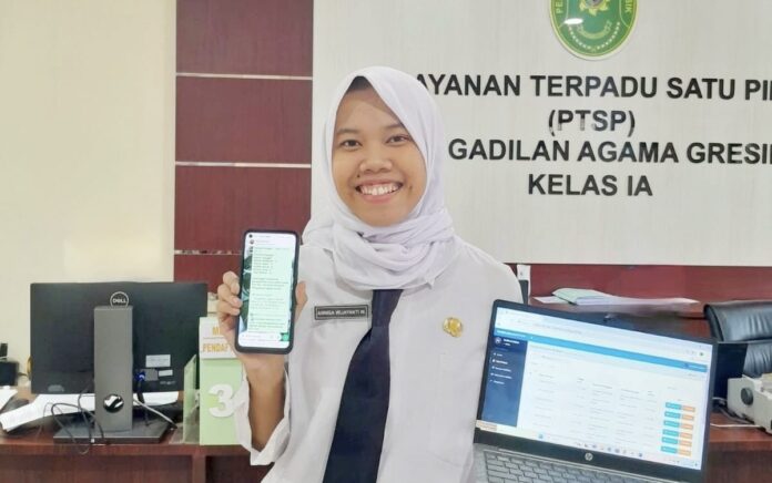 CPNS Pengadilan Agama Gresik Ciptakan Inovasi SIPANDAI (Notifikasi Penitipan Nafkah dan Informasi Perkara) untuk Pemenuhan Hak Perempuan dan Anak Pasca Perceraian