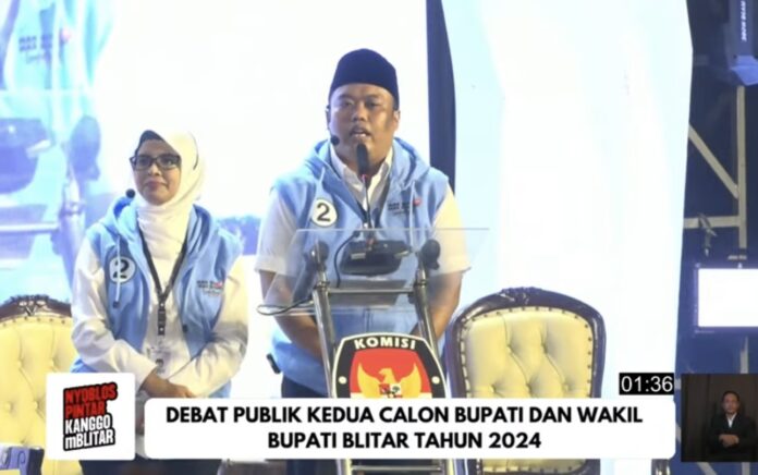 Rijanto-Beky Walk Out di Debat Kedua Pilbup Blitar, Tim RINDU: Ketidakdewasaan dalam Politik