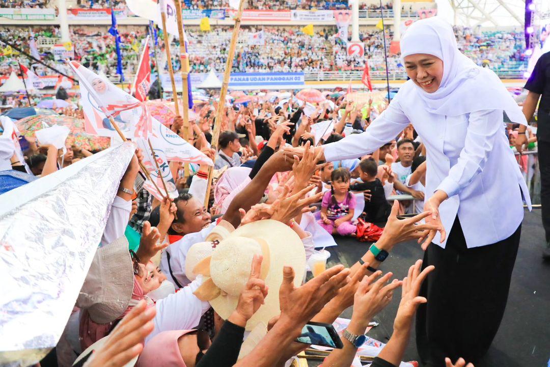 Setelah Jember, Khofifah-Emil Akan Gelar Kampanye Akbar di Surabaya