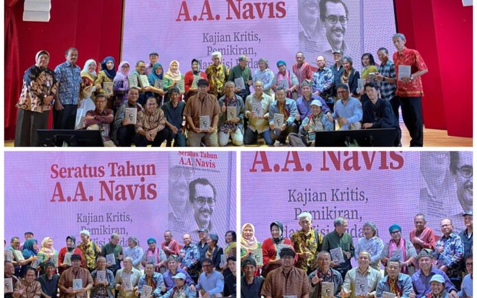 Seabad A.A. Navis: Badan Bahasa Bekerja Sama dengan HISKI Luncurkan Buku Seratus Tahun AA. Navis: Kajian Kritis, Pemikiran, dan Visi Budaya